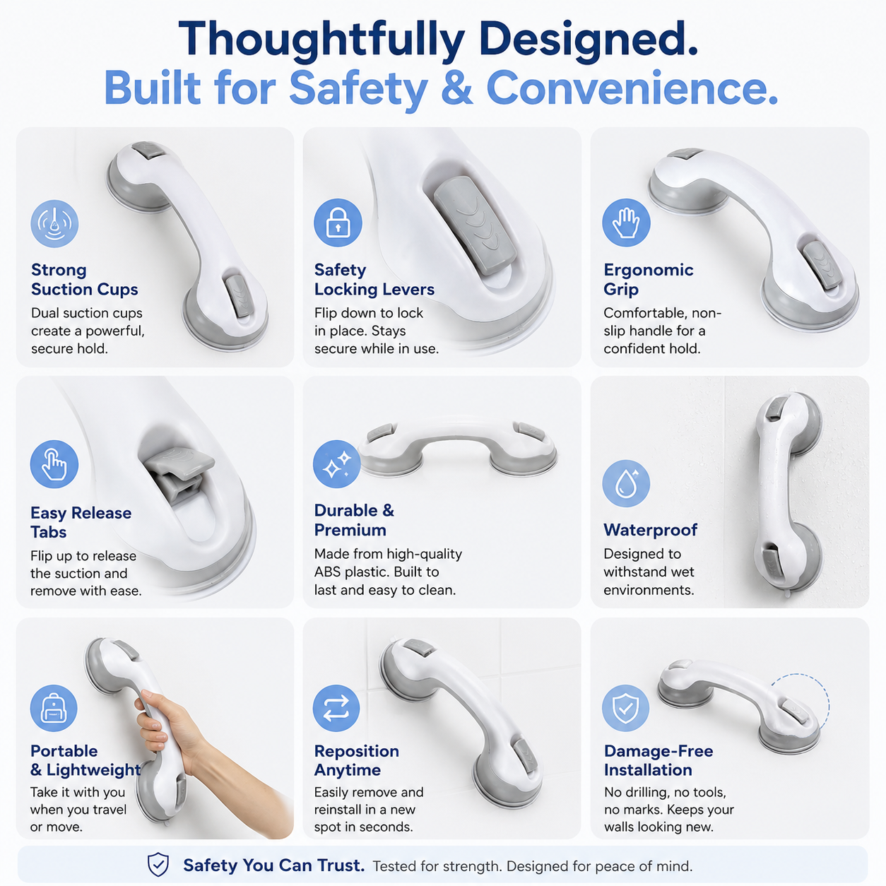 BathGrip™ Balance Handle