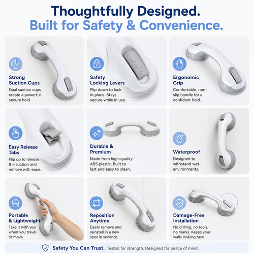 BathGrip™ Balance Handle
