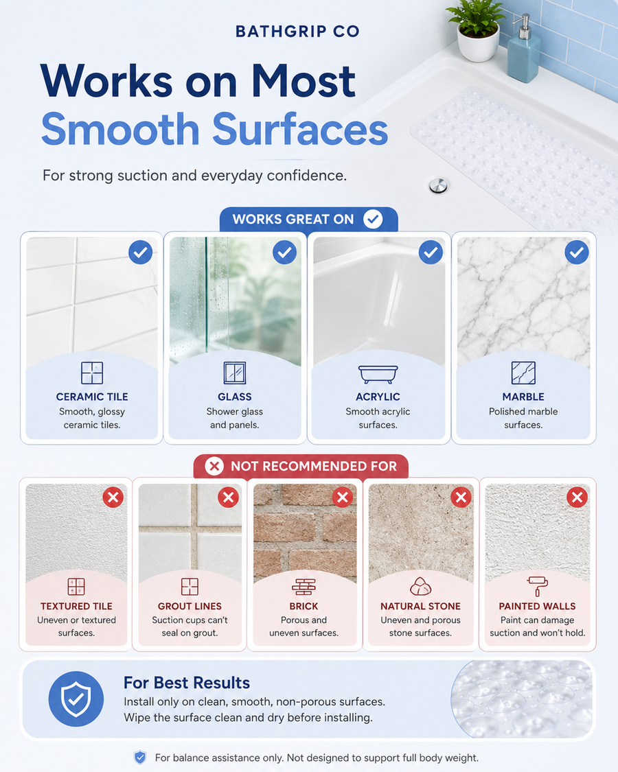 ComfortGrip™ Non-Slip Bath Mat